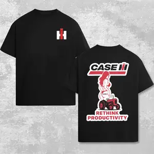 Case IH - Rethink Productivity T-Shirt Print,  Gift For The Real Man, Farm Equipment Sweatshirt, Retro Farming Tractor T-Shirt, Country Farmer Hoodie, Agriculture Tractor Lover Gift, Rural Farm Life T-Shirt for Men Women Classic Cotton