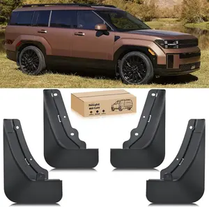 Nilight Mud Flaps for Hyundai Santa Fe 2024 2025, No Drilling Precision Fit Exterior Accessories Heavy-Duty Splash Guards Protection, Front & Rear Set Truck Automotive Vehicle, Car Accessories, Vehicle Accessories