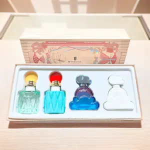 Women's Floral and Fruity Perfume Set, Women's fresh fragrance spray, Chirstmas winter gift, Eau De Toilette 30ml*4(1.0FL.OZ.*4)