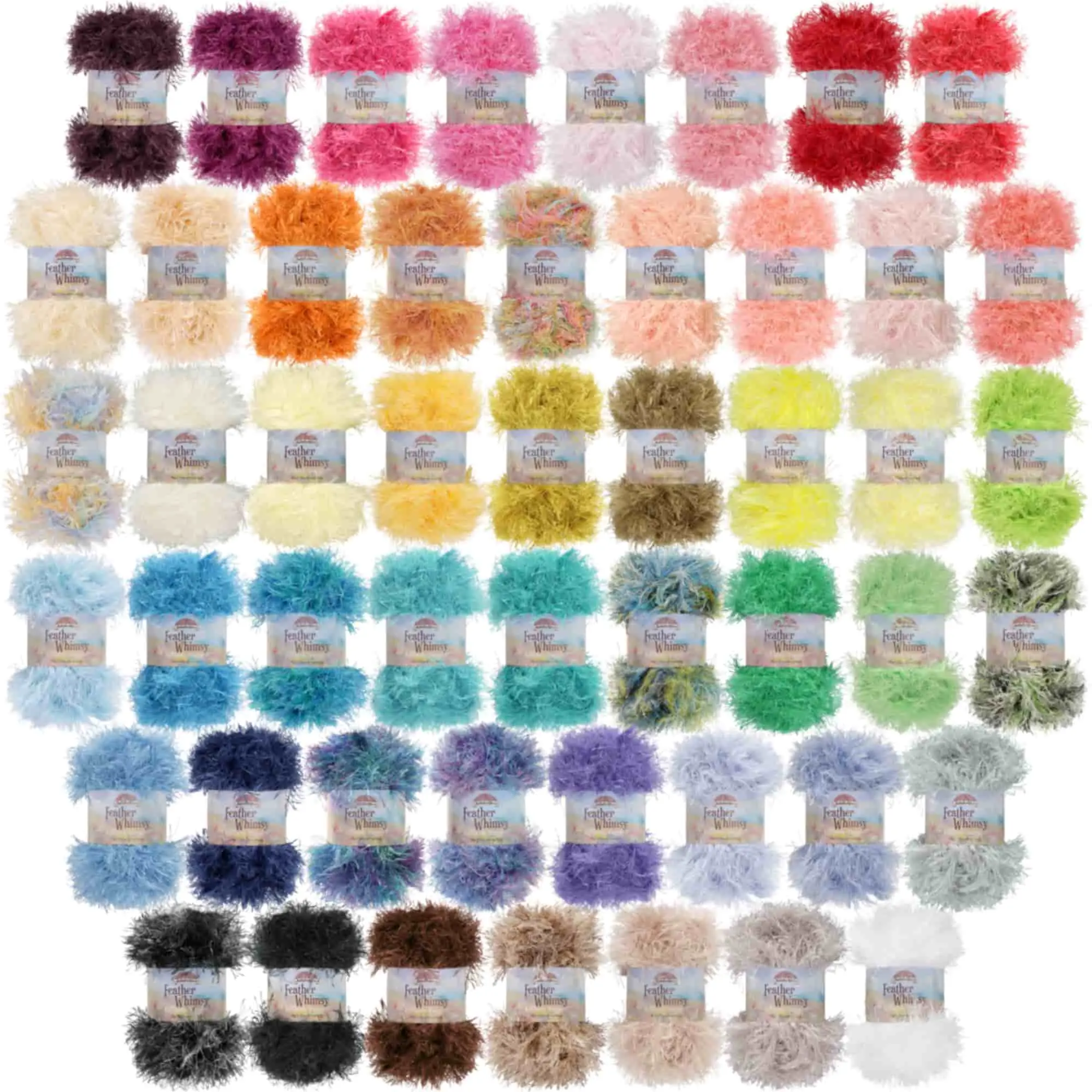 Feather Whimsy Eyelash Yarn: Bulk Packs