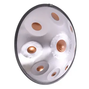 Stainless steel is suitable for beginners to create a 9-tone golden eye handpan drum