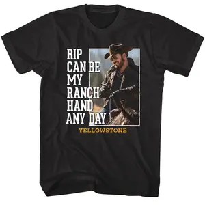 Yellowstone T-Shirt Rip Wheeler Can Be My Ranch Hand Men's Shirt