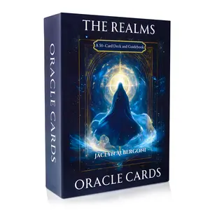 The Realm Oracle Deck -  50 High-Quality Cards & Guidebook