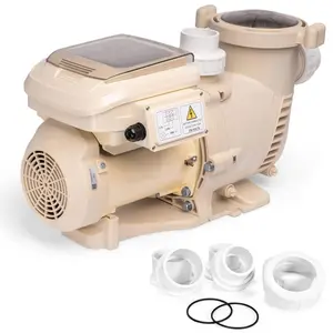 XtremepowerUS 2.2HP Power Variable Speed Inground Swimming Pool Pump, 230V, 2" Inlet/Outlet, Touchpad-Equipped, for Inground Pools