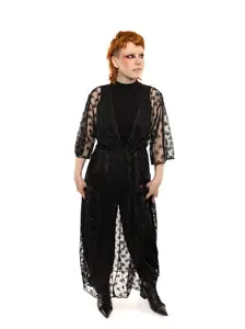 Aphrodite Heart Mesh Duster