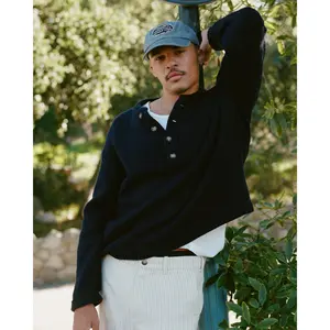 Abercrombie & Fitch Henley Sweater