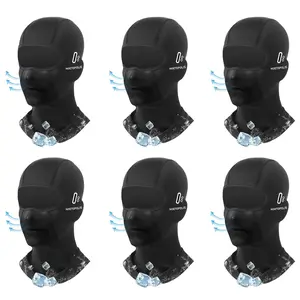 1/2/6 Pack Balaclava Face Mask with Glasses Holes for Men Women Summer Cooling Shiesty Mask Sun UV Protection for Motorcycle Work Ski