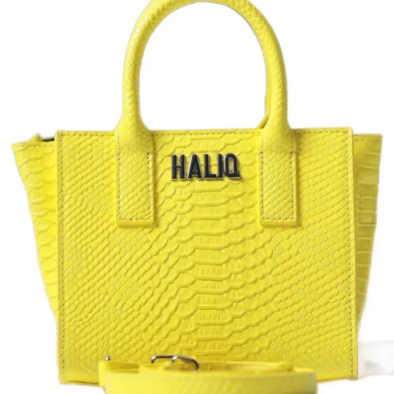 Haliq Yellow Tote