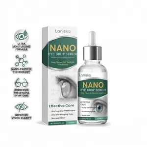 Nano Eye Drop Serum, Gentle Moisturizer with Mint, Hydrating Eye Care Formula for Adults & All Skin Types, Daily Repair Essence