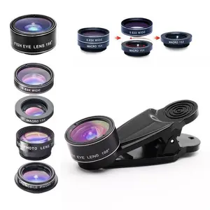 10-in-1 Entry-Level Smartphone Lens Kit, Including Macro, Wide-Angle, Starlight, Fisheye Lenses, Mobile Tech Accessories