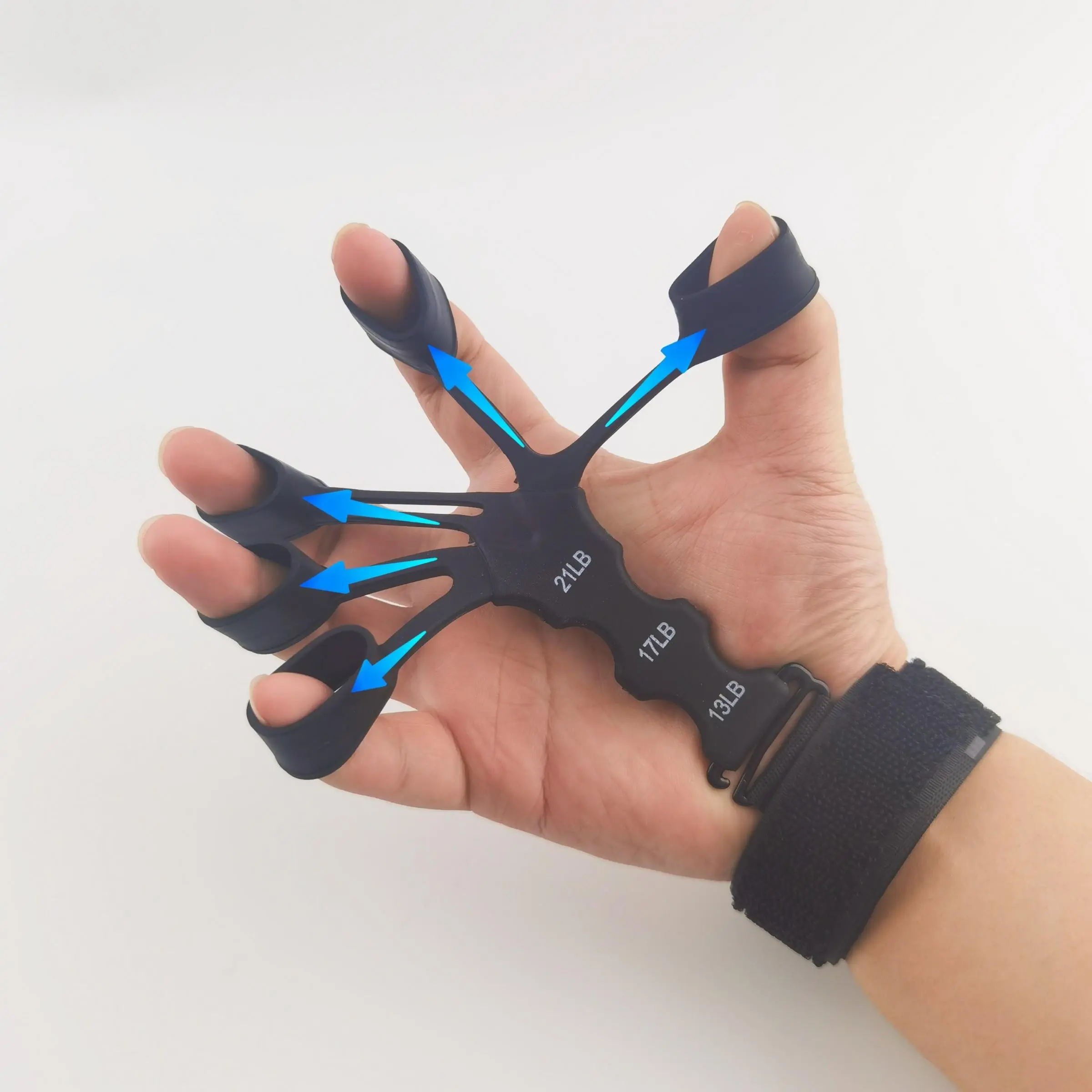 New Vein Trainer for Finger Flexibility, Rehabilitation Grip Strength Equipment, Five-Finger Hand Exercise, Wrist Strength Training, Arm Workout, Hand Grip Strengthener, Hand Strengthening Devices, Hand Gripper