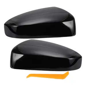 1 Set Car Rear View Driver Passenger Side Mirror Cover Cap Replacement for NISSAN SENTRA 2007 2008 2009 2010 2011 2012 Mirror Guard Covers Exterior