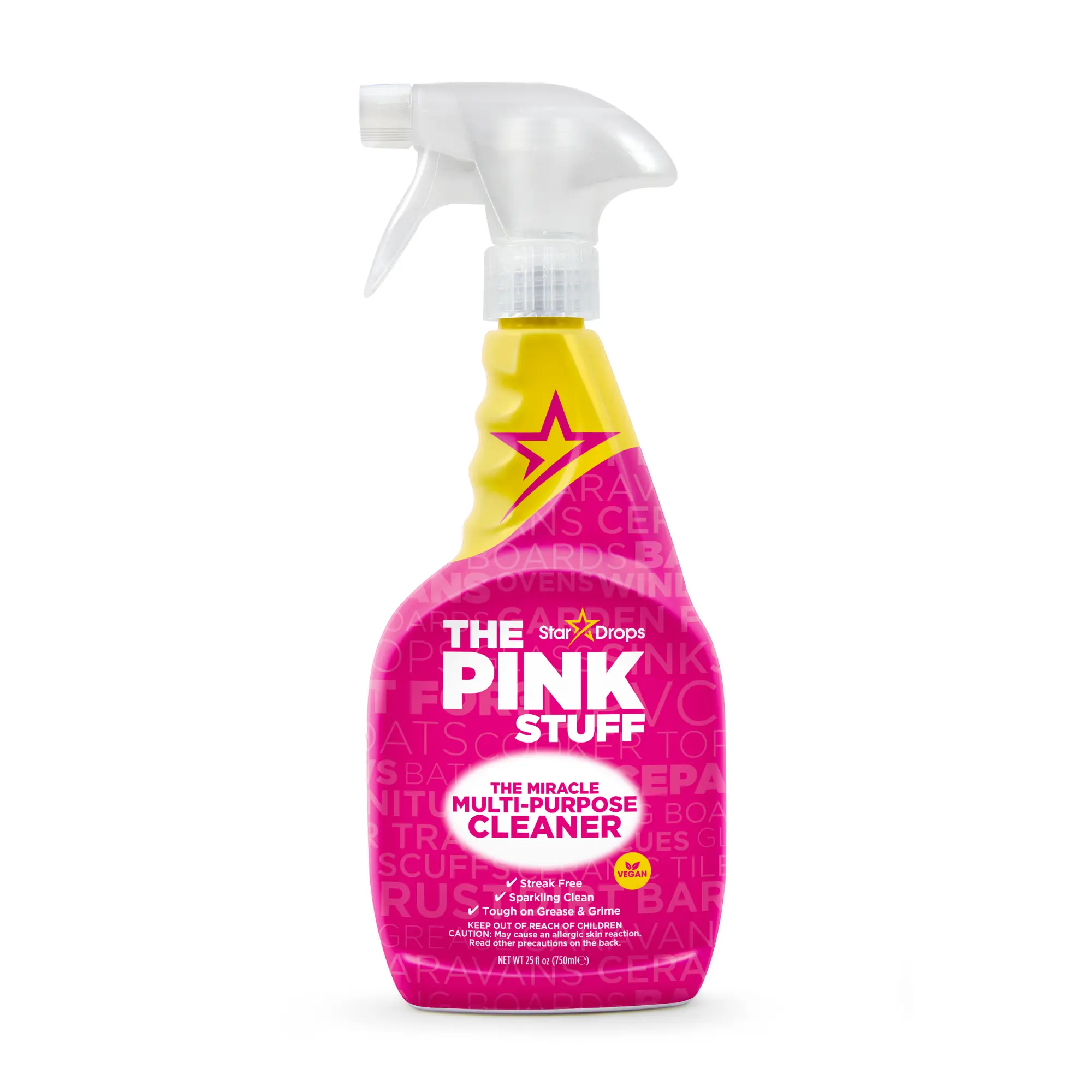 The Pink Stuff Multi-Purpose Spray 750ml | All Purpose Cleaner for Grease, Grime & Everyday Messes The Pink Stuff Multi-Purpose Spray 750ml | All Purpose Cleaner for Grease, Grime & Everyday Messes