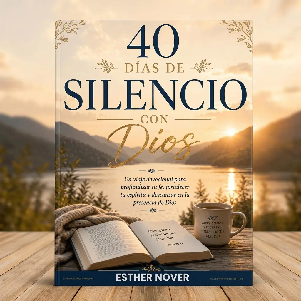 40 Días de Silencio Con Dios: Un viaje devocional para profundizar tu fe, Fortalece tu espíritu y descansa en la presencia de Dios.