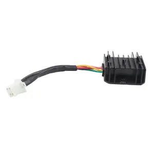 Universal 4 Wire Full Wave Black Motorcycle Regulator Rectifier 12V DC Bike Quad