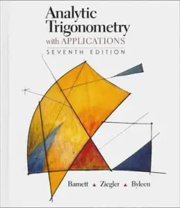 USED-Analytic Trigonometry with Applications (7th Edition) by Raymond A. Barnett (Hardcover)
