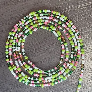 Watermelon Tie on waist beads