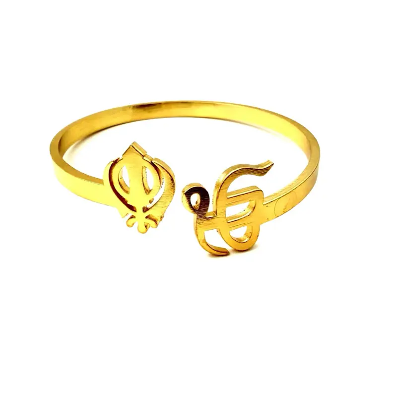 Sikhi Kada - Traditional Sikh Iron Bangle for Men and women (Authentic Religious Accessory)