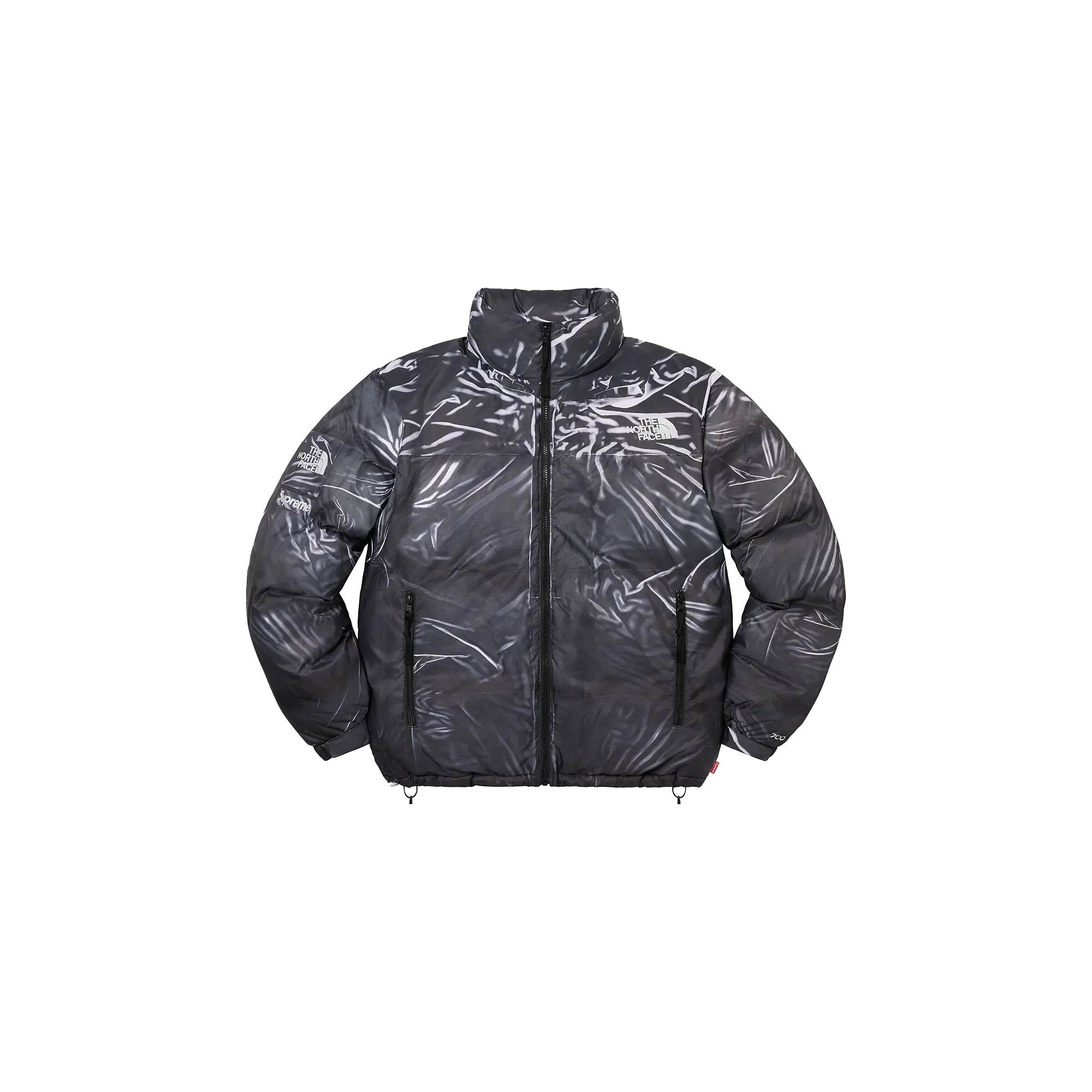 The North Face Printed Nuptse Trompe L'oeil Jacket "SS23 - Black" SU25019