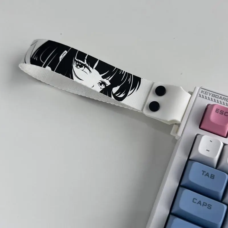 Fashion Keyboard Ribbon Mechanical Keyboard Strap Universal Personalized Anime Keyboard Ribbon Keyboard Decor Accessories