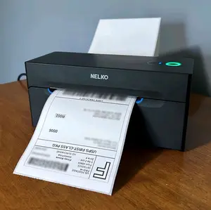Nelko Thermal Printer, Compact Wireless Mobile Printer for Home, Office, and Label Printing