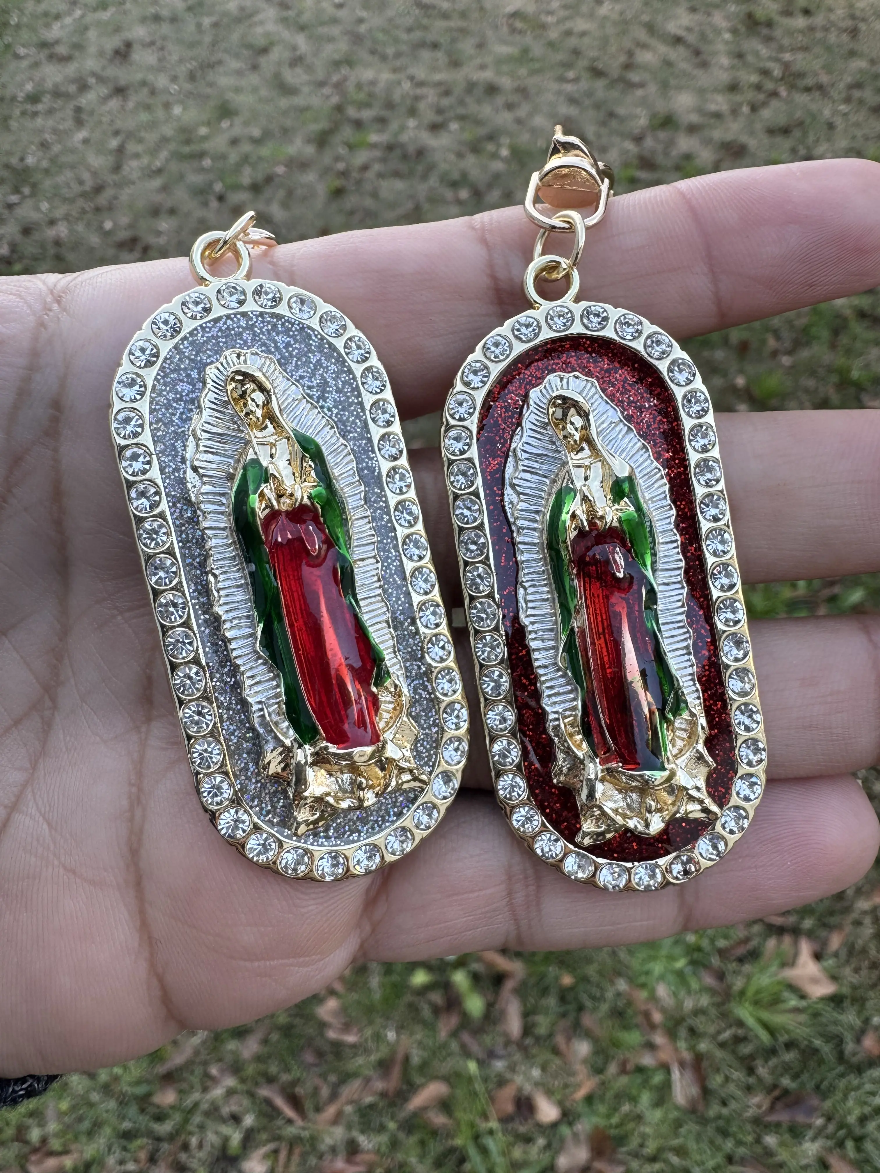 Virgencita de Guadalupe Shiny Keychain