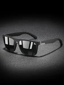 Summer 2024 Simple Sunglasses for Everyday Use, Outdoor Square Frame Fashion Sunglasses, Travel Accessories, National Day Offers, Mountain Bike Glasses, Cycling Glasses