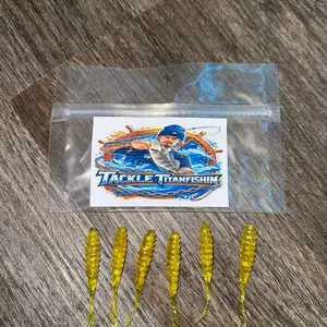 BRIGHT 2.5 Inch Fishing Lure for Small to Medium-Sized Fish crappie magnet artificial bass trout gear fishing bait soft plastic