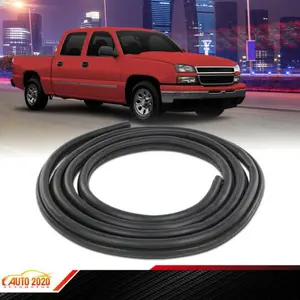Front Door Rubber Weatherstrip Seal EPDM Pickup Truck Fit For 1999-07 Chevy Silverado 1500