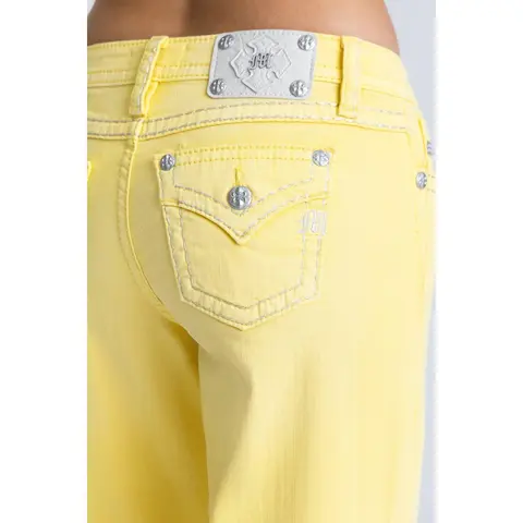 Circuit Stitched Wide Leg Jeans