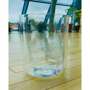 8" Iridescent Rainbow Crystal Singing Bowl