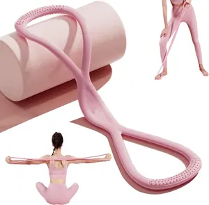Women's TPE 8-Shaped Multi-Exercise Resistance Bands, At Home Gym Workout Equipment, Stretching Gear for Arm & Chest Training, Yoga