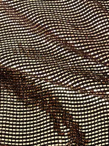 Gold Glimmery Flat Sequin Knit