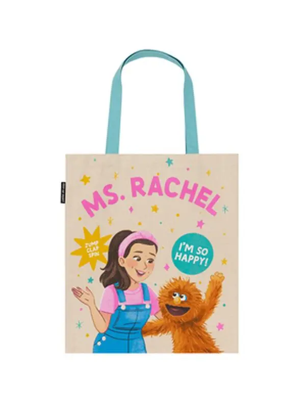 Casual Ms. Rachel and Herbie English Flat Tote Bag - 11" Strap, Out of Print Edition, No, See Description (Books, Humanities & Social Sciences, Career & Self-Help Category)