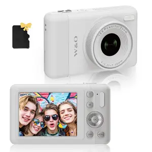 1080P Auto Focus Digital Camera, Compact Portable Cameras for Photography, Point and Shoot Camera with 16xZoom, Christmas Birthday Gifts for Boys Girls Kids