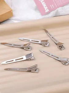 Women's Professional Hair Clips, 30/50 Pieces Set, 5.5cm Metal Curling Clips, Spring Clip, Root Volume, DIY Hair Accessories, Includes Zipper Bag
