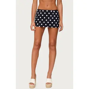 Edikted Women's Noreen Polka Dot Mini Skort - Multicolor