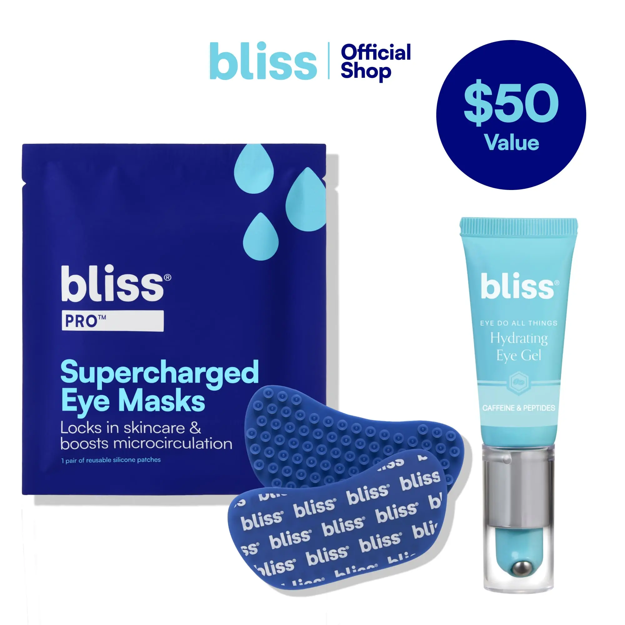 Supercharged Eye Masks & Eye Do All Things Eye Gel - EYE DUO - Awake