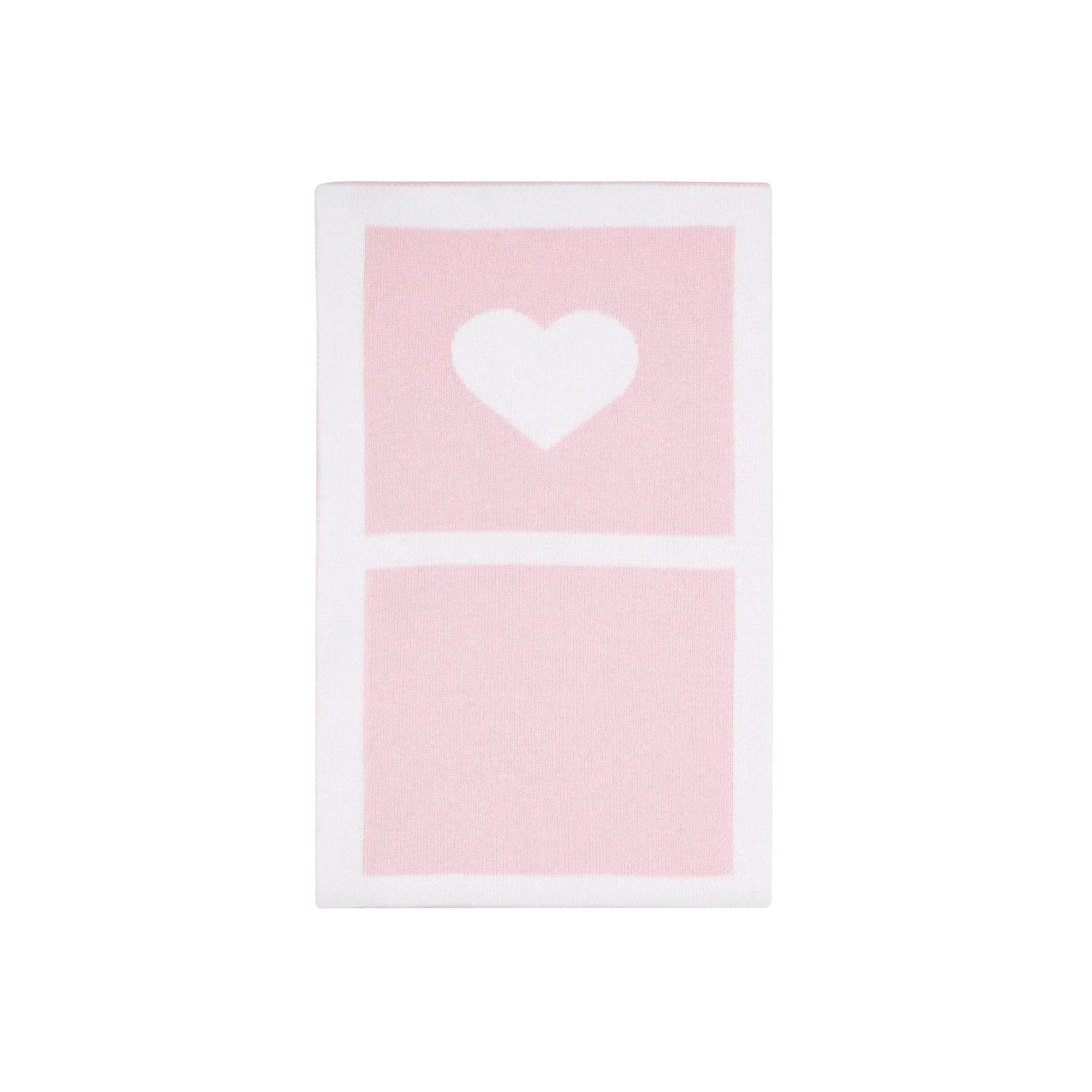 Heart Knit Blanket
