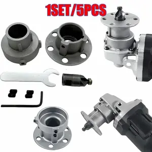 Versatile Angle Grinder Chamfering Tool For Precision Metal And Woodworking With Adjustable Guide Plate, Compatible With Model 100 Angle Grinder(Chamfer Set)