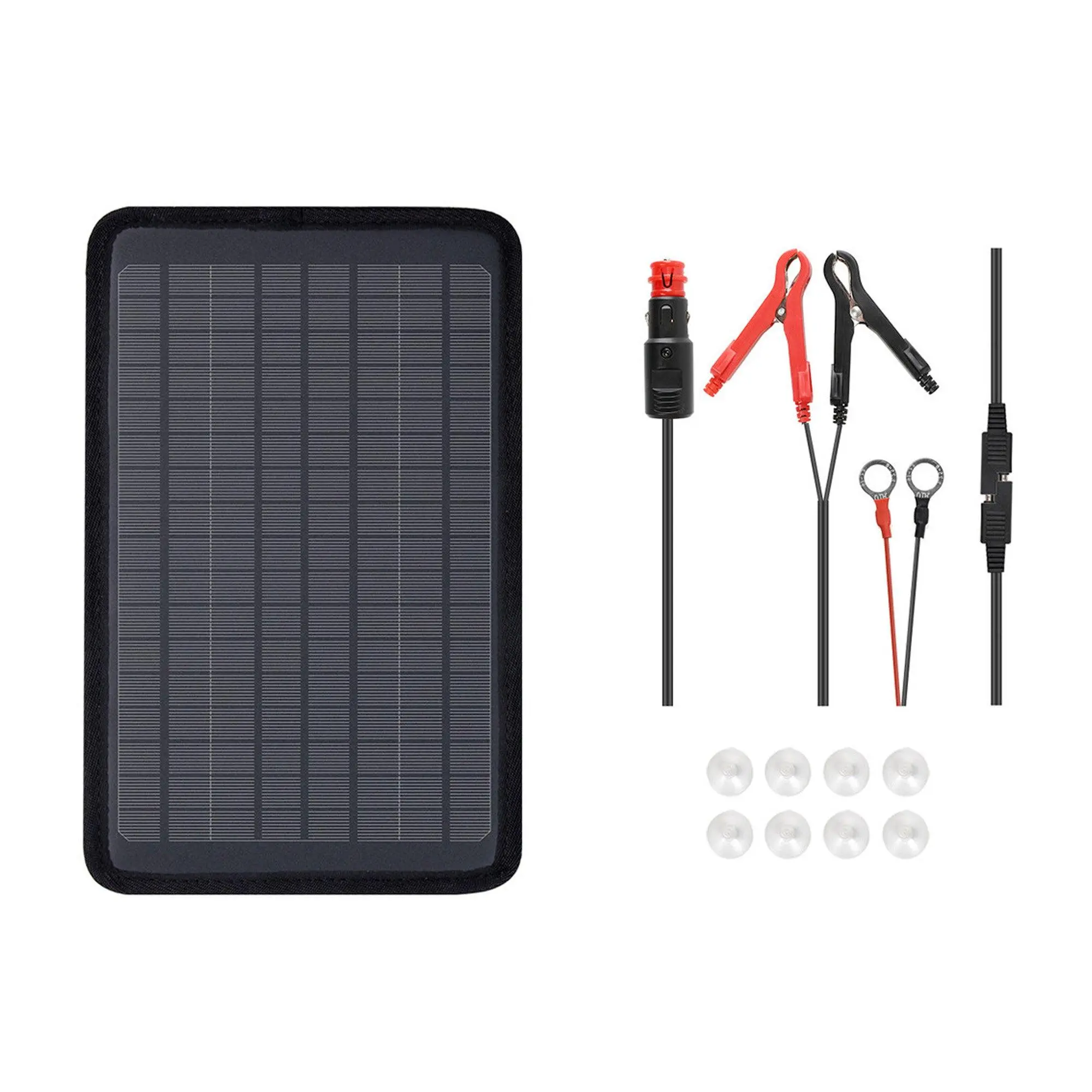 Renogy Solar Trickle Charger Portable Battery Maintainer with Lighter Plug, 5W Renogy Solar Trickle Charger Portable Battery Maintainer with Lighter Plug, 5W