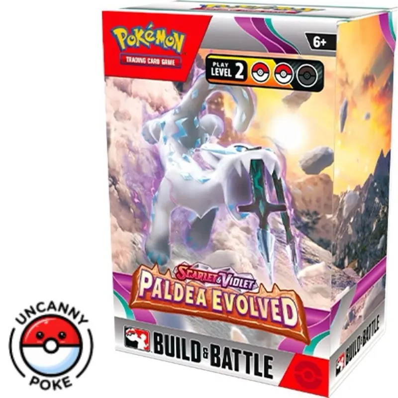 Paldea Evolved Build and Battle Box, 4 packs and a promo!