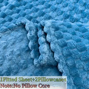 Skin-friendly and breathable velvet fabric, available in multiple colors, wrinkle-resistant and machine washable.