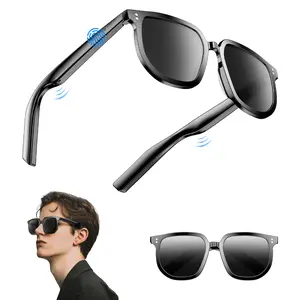 Smart Audio Glasses, High Definition Voice Calls Glasses, Multifunctional Smart Glasses for Sports, Driving, Fishing, Daily Home Wear