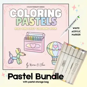 Coloring Pastels Book Bundle