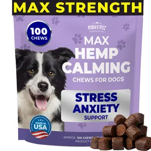 MAX Calming Chews for Dogs & Cats with Hemp Seed Oil