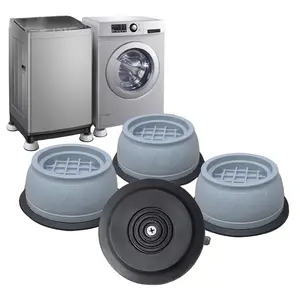 4 Pack Anti-Vibration Washing Machine Pads, Durable Non-Slip Shock Absorbing Feet for Washer, Dryer & Appliance, Stability and Noise Reduction Accessories