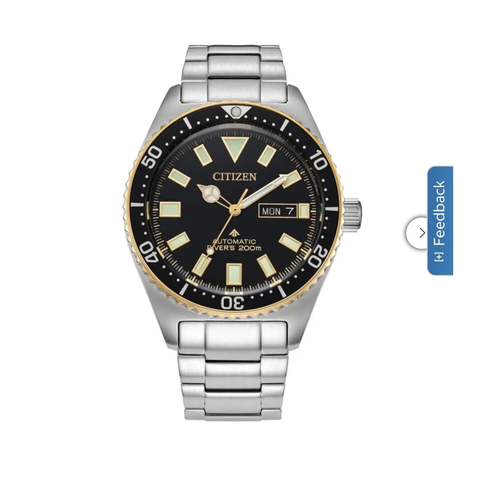 Citizen Promaster Diver NY0125-83E Automatic Black Dial Men’s Watch