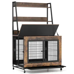 COSTWAY - 3 Piece Bar Table Set with Backrest and Footrest for Small Space-Gray