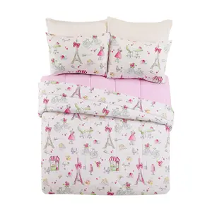 Pretty in Pink FQ Three-Piece Comforter Set